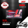 YSS โช๊คแก๊ส ECO LINE ใช้อัพเกรดสำหรับ HONDA PCX150 ปี 2018-2020 【 TE302-350T-07-85 】 โช๊คคู่ สปริงแดง [ โช๊ค YSS แท้ ประกันโรงงาน 1 ปี ]
