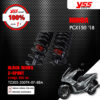 YSS โช๊คแก๊ส Z-SPORT BLACK SERIES ใช้อัพเกรดสำหรับ Honda PCX150 2018 ขึ้นไป 【 TZ302-350TR-07-88A 】 โช๊คคู่ สปริงดำ [ โช๊ค YSS แท้ ประกันโรงงาน 1 ปี ]