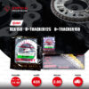 JOMTHAI ชุดเปลี่ยนโซ่-สเตอร์ โซ่ X-ring (ASMX) สีเหล็กติดรถ และ สเตอร์สีเหล็กติดรถ Kawasaki D-tracker150 [14/40]