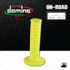 DOMINO ปลอกแฮนด์ รุ่น ON ROAD สีเหลือง (Yellow Fluo) ใช้สำหรับรถมอเตอร์ไซค์ Cross / Enduro [ 1 คู่ ]