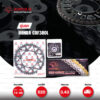 JOMTHAI ชุดเปลี่ยนโซ่-สเตอร์ Pro Series โซ่ X-ring (ASMX) สีเหล็กติดรถ และ สเตอร์สีดำ Honda CRF300L [14/48]