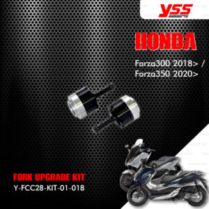 YSS ชุดโช๊คหน้า FORK UPGRADE KIT อัพเกรด HONDA FORZA 300 ปี 2018 ขึ้นไป 【 Y-FCC28-KIT-01-018 】