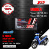 YSS โช๊คแก๊ส Gold Edition Smooth ใช้อัพเกรด Wave110i , Wave125i ปี 2013-2020【 RC302-320T-76-883M 】 สปริงดำ/กระบอกทอง [ โช๊ค YSS แท้ 100% พร้อมประกันศูนย์ 1 ปี ]