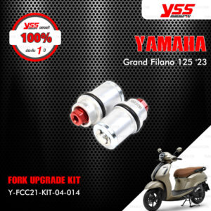 YSS ชุดโช๊คหน้า FORK UPGRADE KIT อัพเกรด Yamaha Grand Filano【 Y-FCC21-KIT-04-014 】