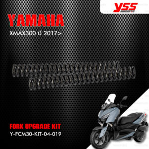 YSS ชุดโช๊คหน้า FORK UPGRADE KIT อัพเกรด Yamaha XMAX300 ปี 2017 ขึ้นไป【 Y-FCM30-KIT-04-019 】
