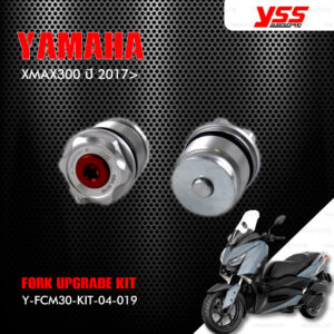 YSS ชุดโช๊คหน้า FORK UPGRADE KIT อัพเกรด Yamaha XMAX300 ปี 2017 ขึ้นไป【 Y-FCM30-KIT-04-019 】