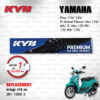 KYB โช๊คน้ำมัน ตรงรุ่น Yamaha Fino 115/125/Fi, Grand Filano, Mio 115/MX/Z / Mio 125 RR/ 125 MX/125i 【 SR1-1000-2 】 โช๊คเดี่ยวหลัง สปริงแดง [ โช๊ค KYB แท้ ประกันโรงงาน 1 ปี ]