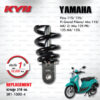 KYB โช๊คน้ำมัน ตรงรุ่น Yamaha Fino 115/125/Fi, Grand Filano, Mio 115/MX/Z / Mio 125 RR/ 125 MX/125i 【 SR1-1000-2 】 โช๊คเดี่ยวหลัง สปริงดำ [ โช๊ค KYB แท้ ประกันโรงงาน 1 ปี ]