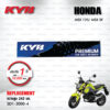 KYB โช๊คน้ำมัน ตรงรุ่น Honda MSX 125 / MSX SF 【 SD1-3000-4 】 สปริงดำ [ โช๊คมอเตอร์ไซค์ KYB แท้ ประกันโรงงาน 1 ปี ]