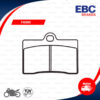 EBC ผ้าเบรกรุ่น Organic ใช้สำหรับ Brembo 4 pot [ FA095 ]