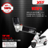 YSS ชุดโช๊คแก๊สหน้าและหลัง TOP LINE สปริงดำ ใช้สำหรับ Vespa GTS300 GTS ABS '14-15 / SONDERMODELL 70 JAHRE '16> / I.E SUPER '08-10 / LESUPER ABS '14> [ โช๊ค YSS แท้ 100% พร้อมประกันศูนย์ 2 ปี ]