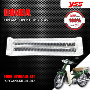 YSS ชุดโช๊คหน้า FORK UPGRADE KIT อัพเกรด Honda Dream Super Cub ปี 2014 ขึ้นไป 【 Y-FCC26-KIT-01-032 】
