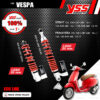 YSS ชุดโช๊คแก๊สหน้าและหลัง ECO LINE สปริงแดง (รุ่น LOAD เตี้ยลง) ใช้สำหรับ Vespa [ SPRINT 125,150 i-GET ABS ปี 2016 ขึ้นไป / 150 3VIE ABS ปี 2014-2015 ] , [ PRIMAVERA 125,150 i-GET ABS ปี 2016 ขึ้นไป / 125,150 3VIE ABS ปี 2013-2017 ]【VK302-205T-03-858】【OK302-380T-03-858】[ โช๊ค YSS แท้ 100% พร้อมประกันศูนย์ 1 ปี ]
