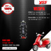 YSS โช๊คแก๊สหน้า ECO LINE สปริงดำ ใช้สำหรับ Vespa [ SPRINT 125,150 i-GET ABS ปี 2016 ขึ้นไป / 150 3VIE ABS ปี 2014-2015 ] , [ PRIMAVERA 125,150 i-GET ABS ปี 2016 ขึ้นไป / 125,150 3VIE ABS ปี 2013-2017 ]【VK302-230T-04-888】[ โช๊ค YSS แท้ 100% พร้อมประกันศูนย์ 1 ปี ]