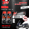 YSS ชุดโช๊คหน้า FORK SPORT KIT อัพเกรด Honda Forza300 / Forza350 ปี 2018 ( โหลด 1 นิ้ว )【 Y-SO-KIT-01-001 】[ โช๊ค YSS แท้ ประกันโรงงาน 1 ปี ]
