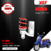 YSS โช๊คแก๊ส K-EURO (โหลด 25mm) อัพเกรด Honda Scoopy i 110 ปี 2017-2019【 OK302-300T-29-859 】 โช๊คเดี่ยว สปริงแดง [ โช๊ค YSS แท้ ประกันโรงงาน 1 ปี ]