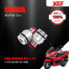 YSS ชุดโช๊คหน้า FORK UPGRADE KIT อัพเกรด Honda PCX160 ปี 2021 ขึ้นไป (โหลด1.5นิ้ว)【 Y-FCC26-KIT-01-038 】