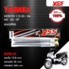 YSS แกนโช๊ค (แบบเกลียว) ใส่ Yamaha Nouvo 115 ปี 2002-2004 / MX ปี 2003-2007 [ i2346-01 ]