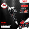 YSS โช๊คแก๊ส G-PLUS อัพเกรด HONDA CLICK160 ปี 2022【 OC302-340T-05-888 】 โช๊คเดี่ยวหลัง สปริงดำ/กระบอกดำ [ โช๊ค YSS แท้ ประกันโรงงาน 1 ปี ]