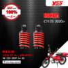 YSS โช๊ค DTG อัพเกรด Honda CT125 ปี 2020 ขึ้นไป【 RB220-385P-04-85 】 โช๊คคู่หลัง สปริงแดง ( สูงขึ้น 20mm ) [ โช๊ค YSS แท้ ประกันโรงงาน 1 ปี ]