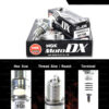 NGK หัวเทียน MotoDX ขั้ว Ruthenium【 CR6HDX-S 】ใช้สำหรับ Wave100 / Nice / Spark nano / Finn / Grand Filano / Q-bix (1 หัว) – Made in Japan