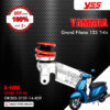 YSS โช๊คแก๊ส K-EURO อัพเกรด Grand Filano 125 ปี 2014 ขึ้นไป【 OK302-315T-14-859 】โช๊คเดี่ยว สปริงแดง/กระบอกเทา [ โช๊ค YSS แท้ ประกันโรงงาน 1 ปี ]