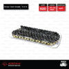 JOMTHAI ASAHI โซ่พระอาทิตย์ ZX-ring ขนาด 520-120 ข้อ ข้อต่อหมุดย้ำ สีดำหมุดทอง [ 520-120 ASMX BLACK ]