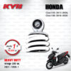 KYB โช๊คน้ำมัน ตรงรุ่นใช้สำหรับ Honda Click 125i ปี 2012-2020 / Click 150i ปี 2018-2020【 HD1-1000-1 】สปริงสีขาว [ โช๊คมอเตอร์ไซค์ KYB แท้ ประกันโรงงาน 1 ปี ]