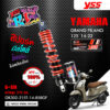YSS โช๊คแก๊ส K-1 อัพเกรด Yamaha Grand Filano 125 ปี 2014-2022【 OK302-315T-14-858GF 】 โช๊คเดี่ยว สปริงแดง/กระบอกดำ [ โช๊ค YSS แท้ ประกันโรงงาน 1 ปี ]