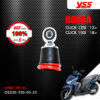 YSS โช๊คเดิม เปลี่ยนใส่ Honda Click125i ปี 2012 ขึ้นไป / Click150i ปี 2018 ขึ้นไป【 OS220-330-05-Z5 】 โช๊คเดี่ยวหลัง สปริงแดง [ โช๊ค YSS แท้ ประกันโรงงาน 6 เดือน ]