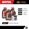 FULL RAZER ชุดถ่ายน้ำมันเครื่องสังเคราะห์แท้ MOTUL H-TECH 100 4T [ 10w-50 ] ใช้สำหรับ มอเตอร์ไซค์ Royal Enfield Classic 500 / Bullet 500
