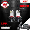 YSS โช๊คแก๊ส G-SERIES อัพเกรด LAMBRETTA X300 ปี 2023【 FK302-300T-02-888 】โช๊คคู่หน้า สปริงดำ/กระบอกดำ [ โช๊ค YSS แท้ ประกันโรงงาน 1 ปี ]