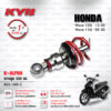 KYB โช๊คแก๊ส รุ่น K-Alpha อัพเกรด Honda Wave110i ‘09-’20 / Wave125i ‘12-’20【 RG2-1000-2 】 โช๊คคู่หลัง สปริงแดง (ปรับความสูงและปรับสปริงได้) [ โช๊ค KYB แท้ ประกันโรงงาน 1 ปี ]