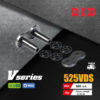 D.I.D โซ่ดี.ไอ.ดี รุ่น V-SERIES 525 VDS สีเหล็กติดรถ มี O-RING [ DID 525 VDS ]
