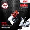 YSS โช๊คแก๊สหน้า ECO LINE สปริงแดง ใช้สำหรับ Vespa [ VESPA SPRINT 125,150 I-GET ABS '16> / 125 3VIE ABS '16> / 150 3VIE ABS '14-'15 ] , [ VESPA PRIMAVERA 125,150 I-GET ABS '16> / 125,150 3VIE ABS '13-'17 ]【VK302-185T-04-858】