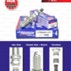 [LFR6AIX-11P] หัวเทียน NGK Iridium Max ใช้สำหรับ Toyota Fortuner, Vigo, Commuter 2TRFE, Innova 1TRFE / Mitsubishi Mirage, Attrage (1 หัว)