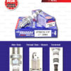 [ZFR6FIX-11P] หัวเทียน NGK Iridium Max ใช้สำหรับ Honda CRV '01-'12 2.0L, Civic ES, Honda Freed, City '09-'13, Jazz GD GE (1 หัว)