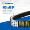 MICHELIN สายพานสำหรับสกู๊ตเตอร์ Honda Forza 350 [ MCL-A024 ] ใช้แทน 23100-K1B-T02