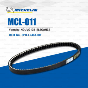 MICHELIN สายพานสำหรับสกู๊ตเตอร์ Yamaha Nouvo ELEGANCE [ MCL-011 ] ใช้แทน 5PO-E7461-00