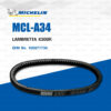 MICHELIN สายพานสำหรับสกู๊ตเตอร์ LAMBRETTA X300 [ MCL-A34 ] ใช้แทน 100-07-0201
