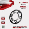 ALPHA SPROCKET สเตอร์หลัง 45 ฟัน ใช้สำหรับ Yamaha YZF-R3 / MT-03 [ APR1119.45 ]