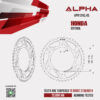 ALPHA SPROCKET สเตอร์หลัง 45 ฟัน ใช้สำหรับ HONDA CRF300L [ APR1243.45 ]