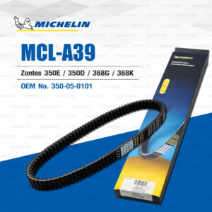 MICHELIN สายพานสำหรับ Zontes 350E / 350D / 368G / 368K [ MCL-A39 ] ใช้แทน 350-05-0101